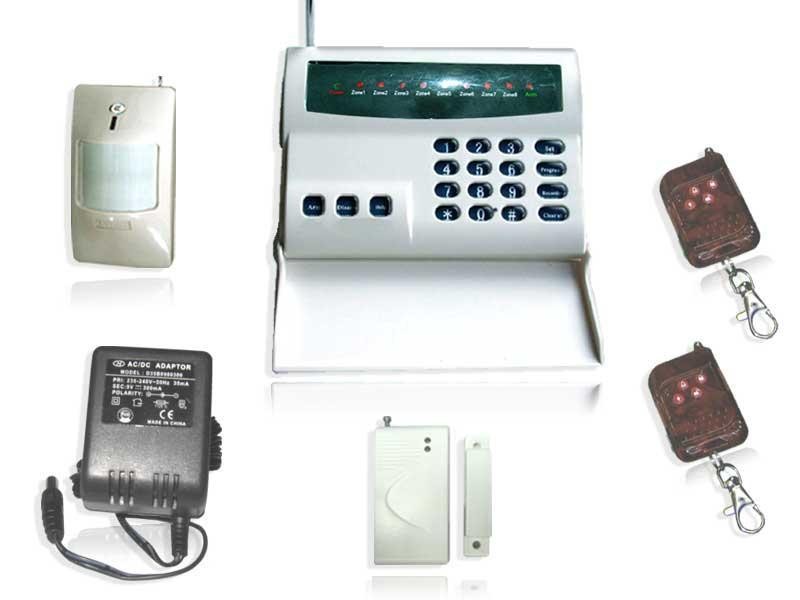 GSM และ PSTN รักษาความปลอดภัยบ้านขโมย Alarms, CPU ความเร็วสูง, AC220V