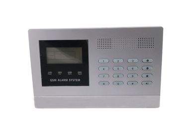 8 โซนสาย + 99 โซนไร้สาย GSM บ้าน Alarm แผงควบคุมกับจอแสดงผล