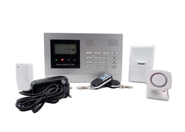 การรักษาความปลอดภัยรุ่นใหม่ GSM ขโมยระบบเตือนภัยพร้อมโซนไร้สายหลาย