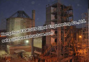 โรงงานปูนซีเมนต์อุตสาหกรรมเหล็กโครงสร้างรูปพรรณ Fabrications โบลิเวีย