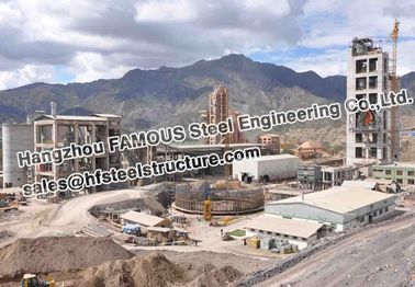 โรงงานปูนซีเมนต์อุตสาหกรรมเหล็กโครงสร้างรูปพรรณ Fabrications โบลิเวีย