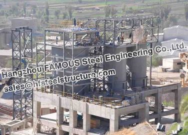โรงงานปูนซีเมนต์อุตสาหกรรมเหล็กโครงสร้างรูปพรรณ Fabrications โบลิเวีย