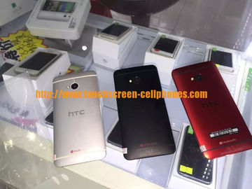 GSM WCDMA 4G HTC โทรศัพท์มือถือหน้าจอสัมผัสความละเอียด 1080p / มาร์ทโฟน HTC One M7