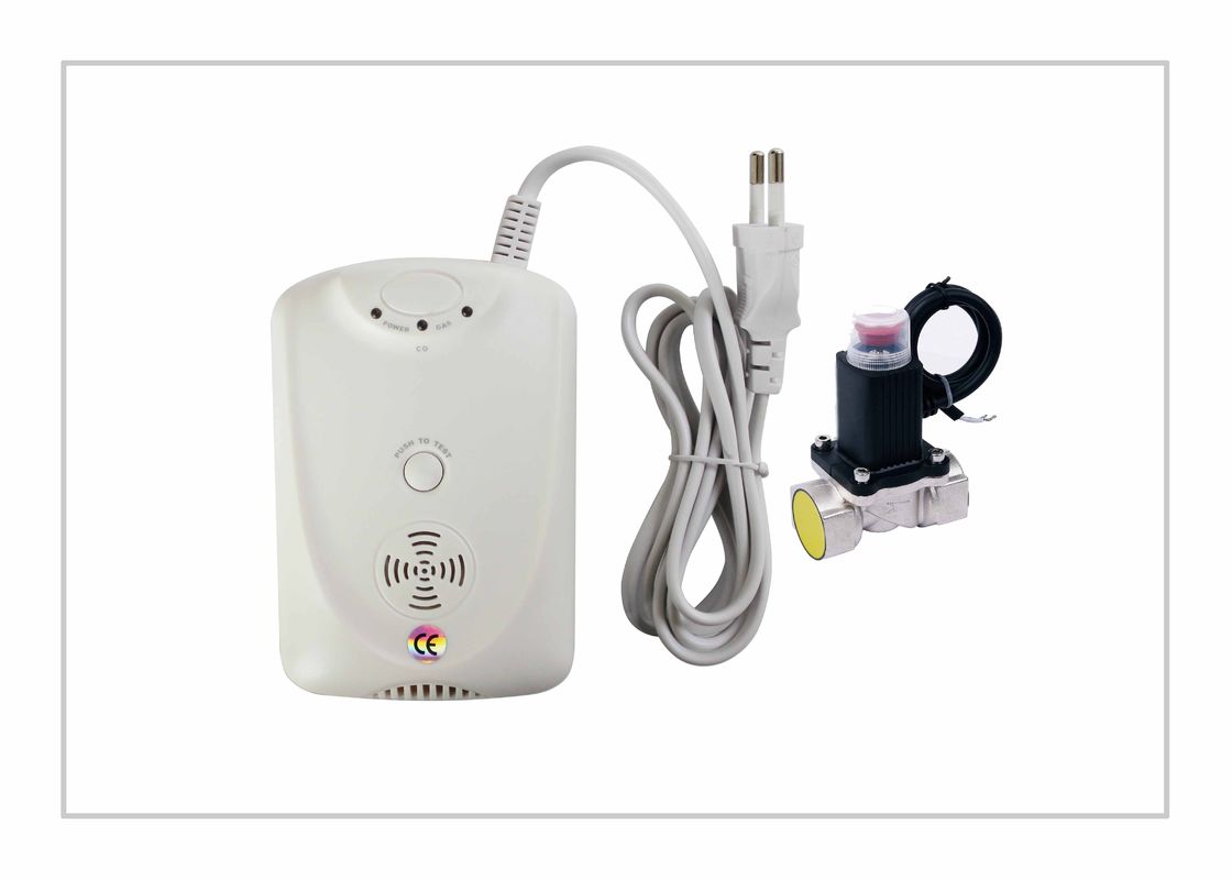 เซมิคอนดักเตอร์ CO เซนเซอร์คาร์บอนมอนอกไซด์และก๊าซตรวจจับ 240V แฟลชปลุก